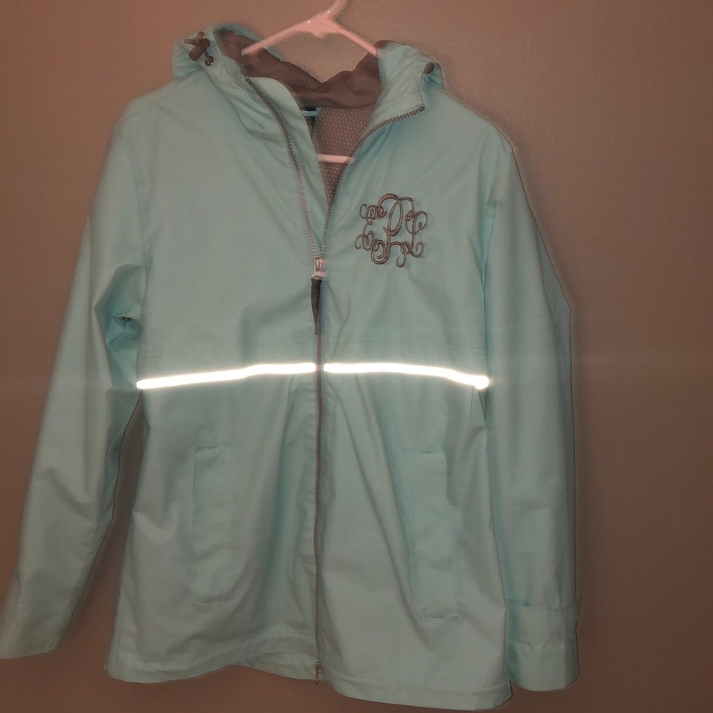 COPY - 3 items-raincoat/vest/sweatshirt. monogram…